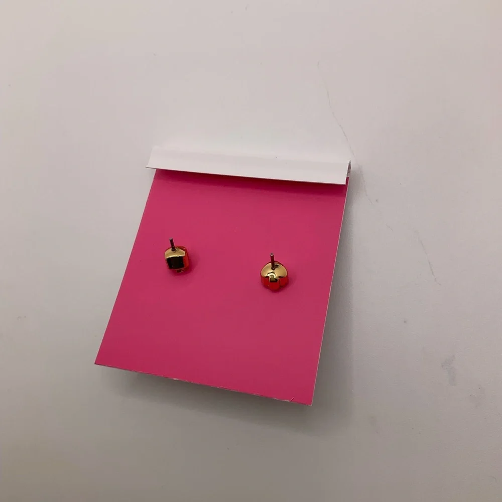 New Kate Spade Pearl Earrings with Multicolor Accents